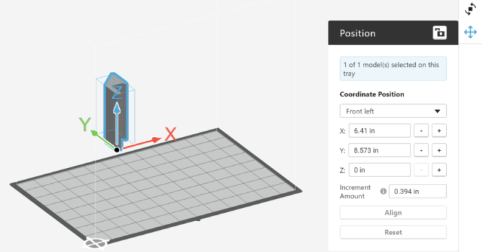 Preparing a build for SAF printers_7_2