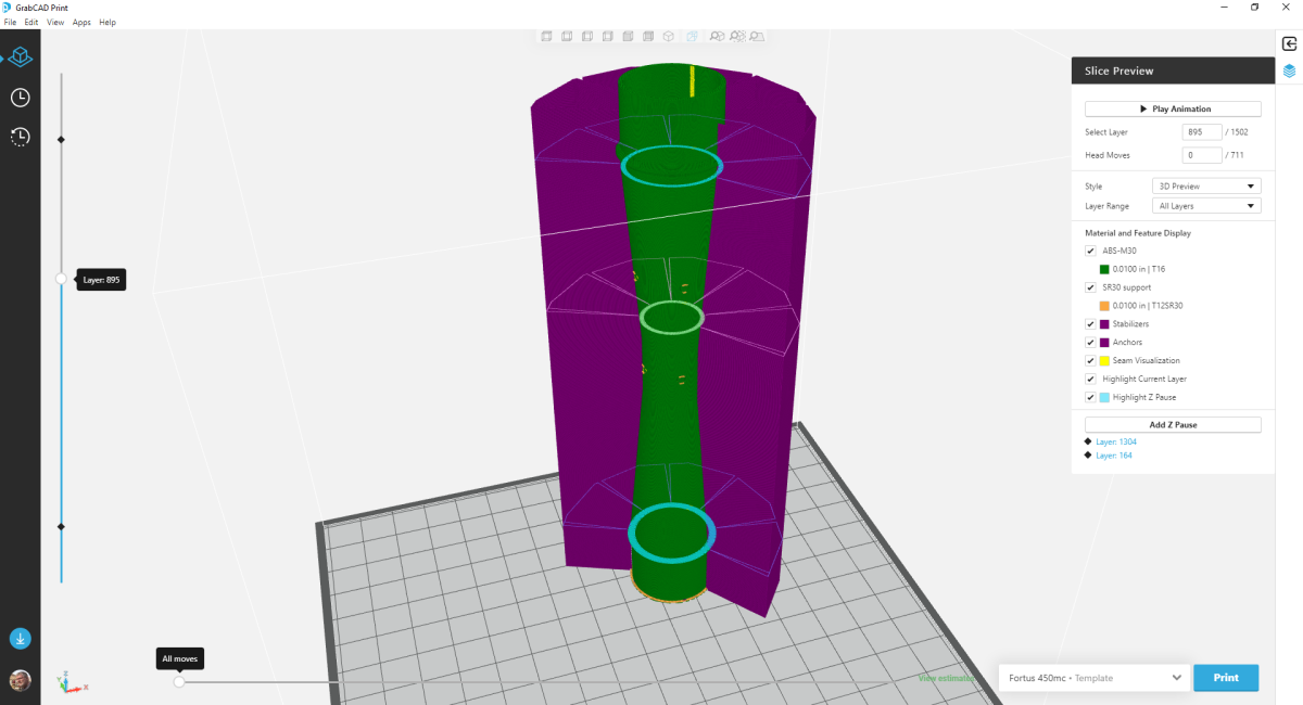 Slice Preview für FDM-Drucker1