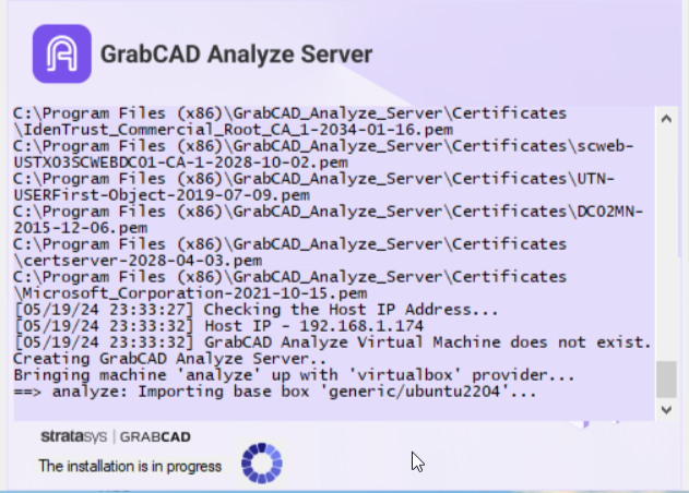 Configuración de GrabCAD Analyze Instalación_7