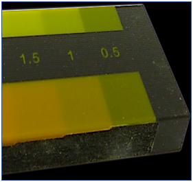 Shell thickness measure