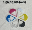 1.00 / 0.400 (mm) layer