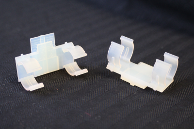 3D printed partsmade with somos 9120 3D printed partsmade with somos 9120