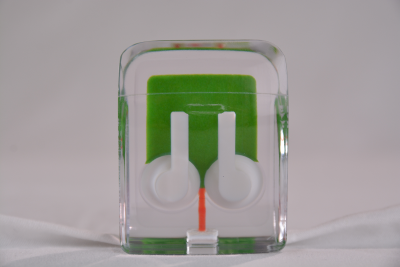 3D printed transparent ear buds case prototype 3D printed transparent ear buds case prototype